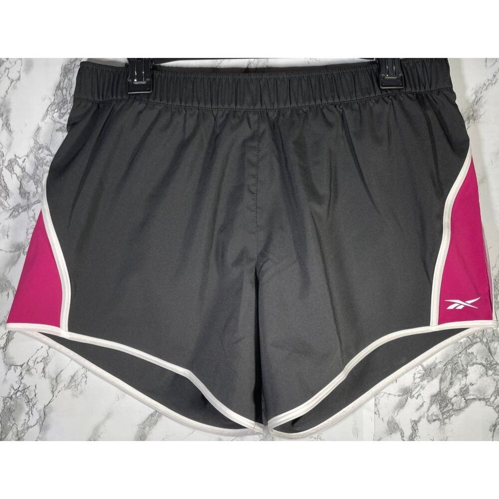 Reebok Womens ID Train Woven Short Black Sz Large